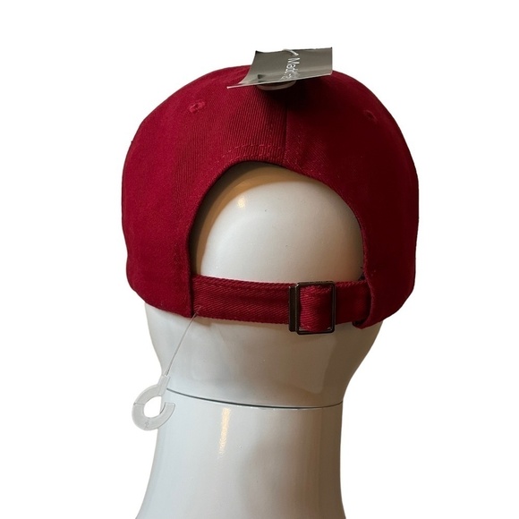 NWT Madd Hatter 100% Cotton Adjustable Cat Mom Baseball Hat, Red. - Picture 5 of 11
